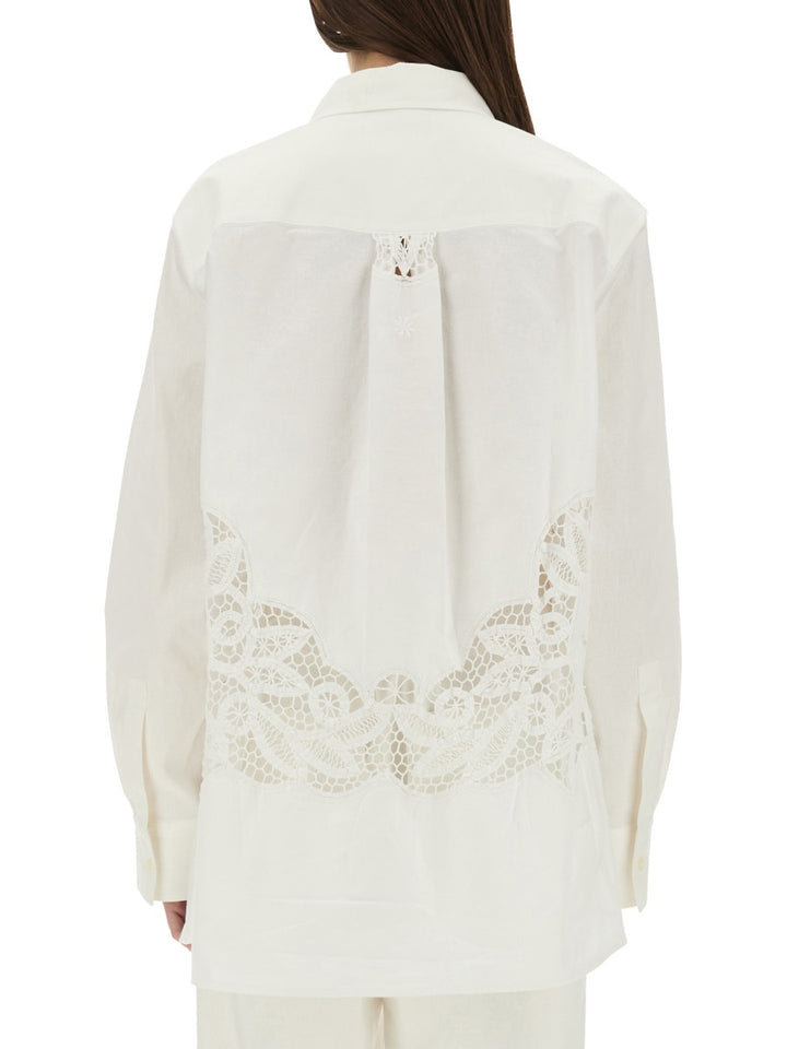 Marine Serre Camicie - Bianco | Wanan Luxury