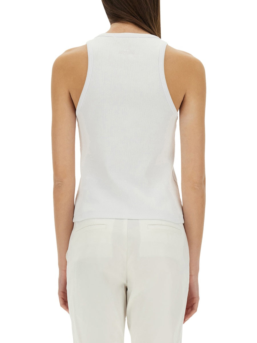 MSGM Top - Bianco | Wanan Luxury