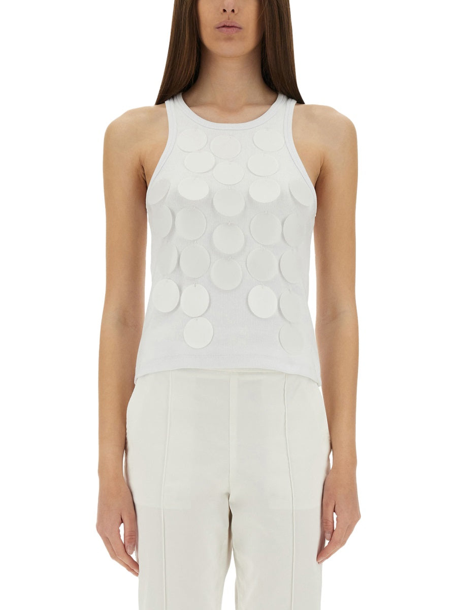 MSGM Top - Bianco | Wanan Luxury