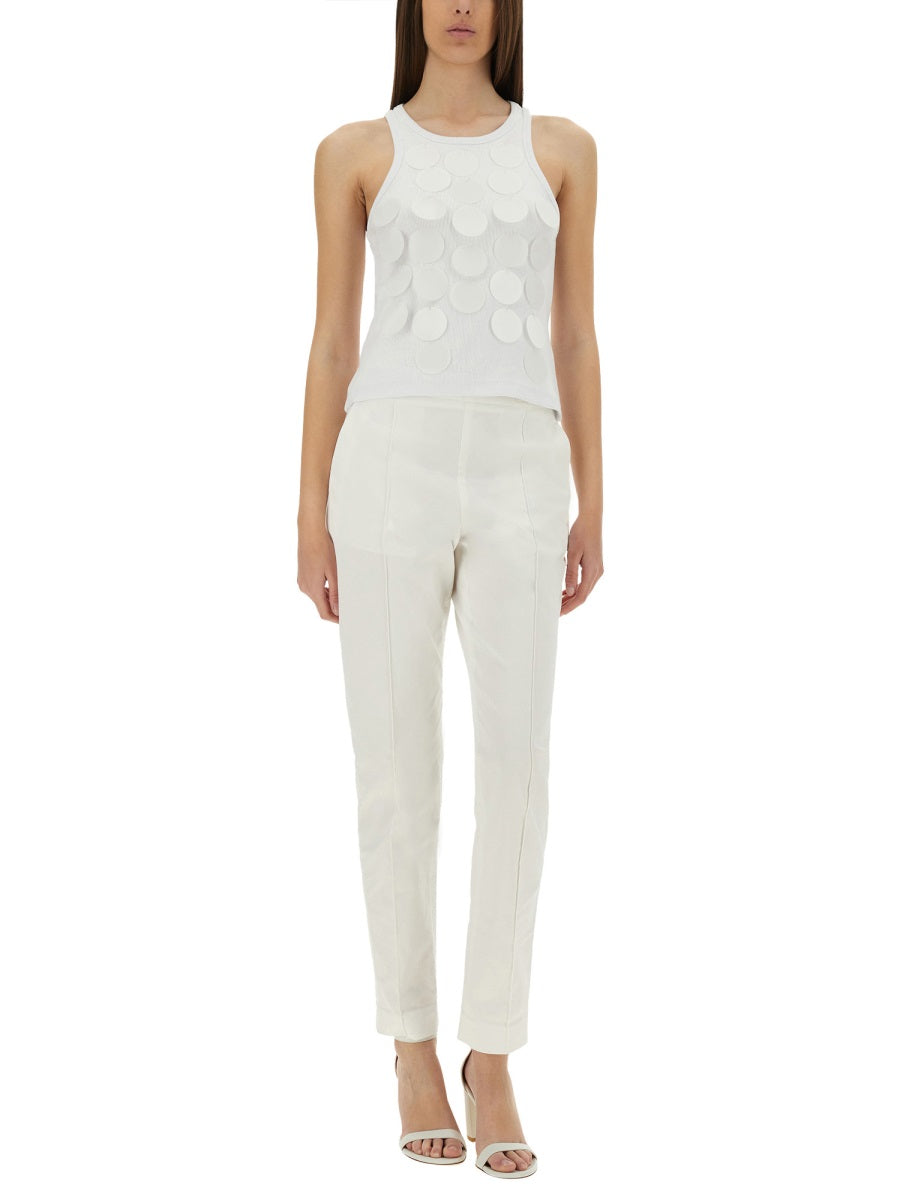 MSGM Top - Bianco | Wanan Luxury