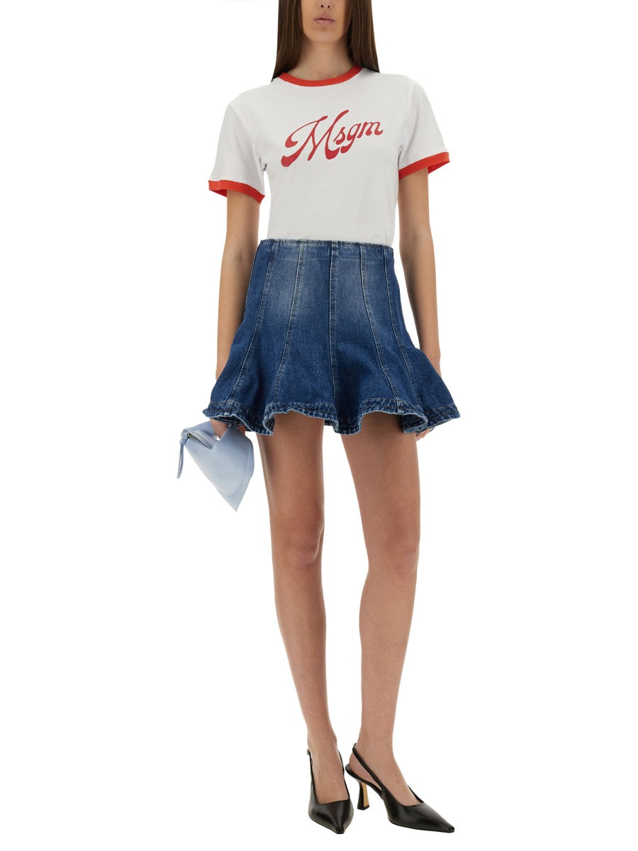 MSGM T shirt - Bianco | Wanan Luxury