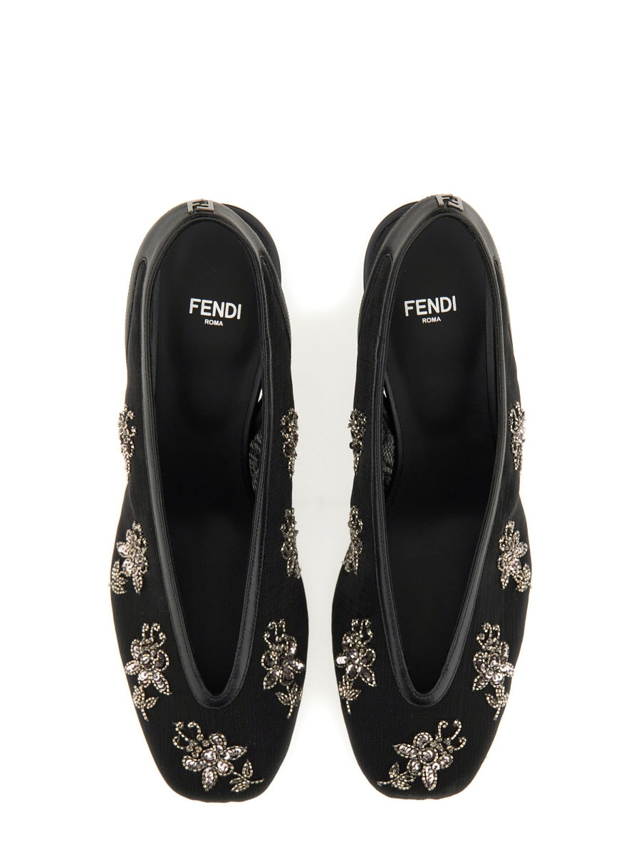 Fendi Decollete - Nero | Wanan Luxury