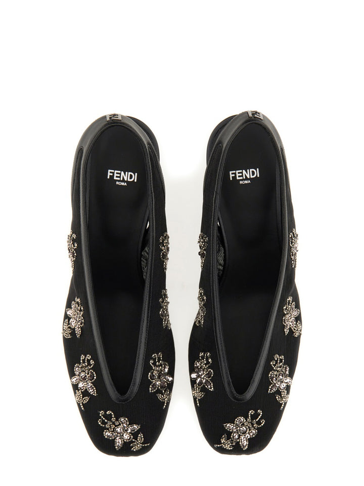 Fendi Decollete - Nero | Wanan Luxury