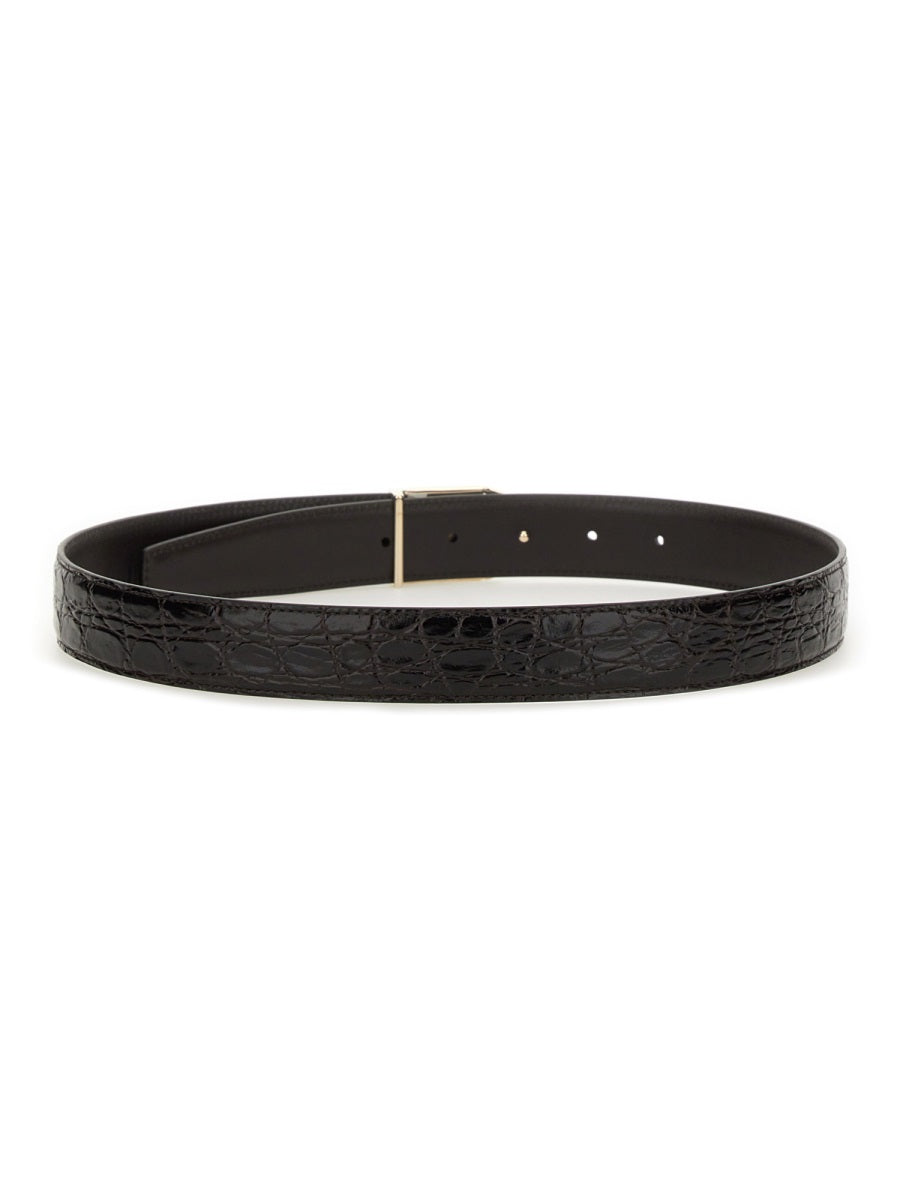 Saint Laurent Cinture - Black | 363b39d685587a397af2474402d4db9880ba25a9