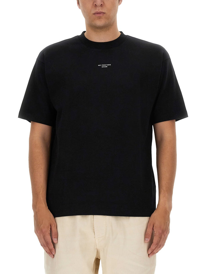 Drôle De Monsieur T shirt - Nero | Wanan Luxury