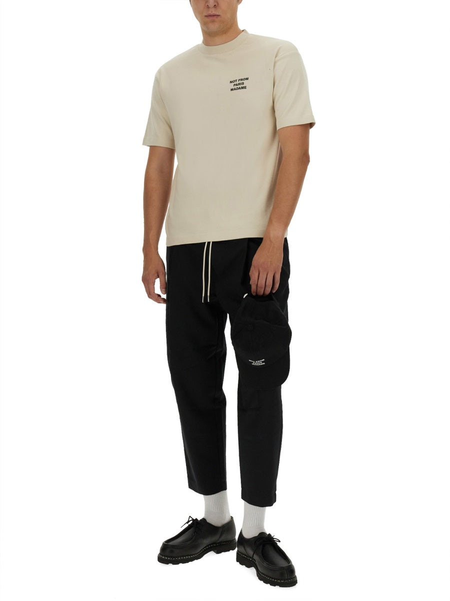 Drôle De Monsieur T shirt - Bianco | Wanan Luxury