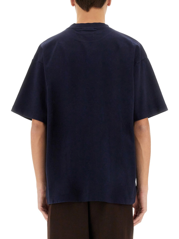 Drôle De Monsieur T shirt - Blu | Wanan Luxury