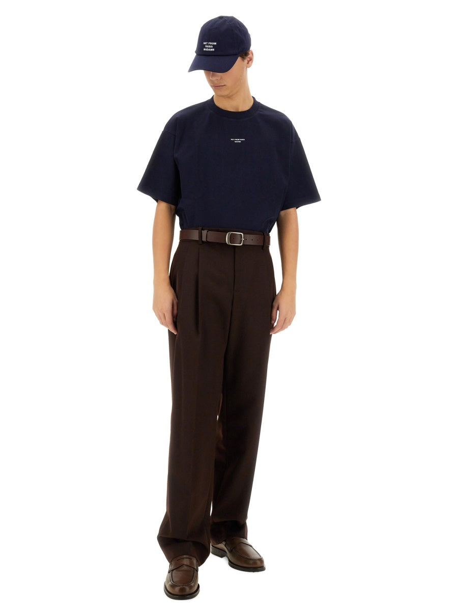 Drôle De Monsieur T shirt - Blu | Wanan Luxury