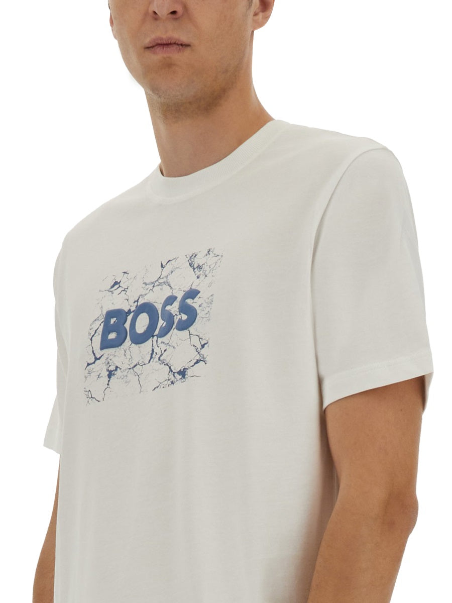 Boss T shirt - Bianco | Wanan Luxury