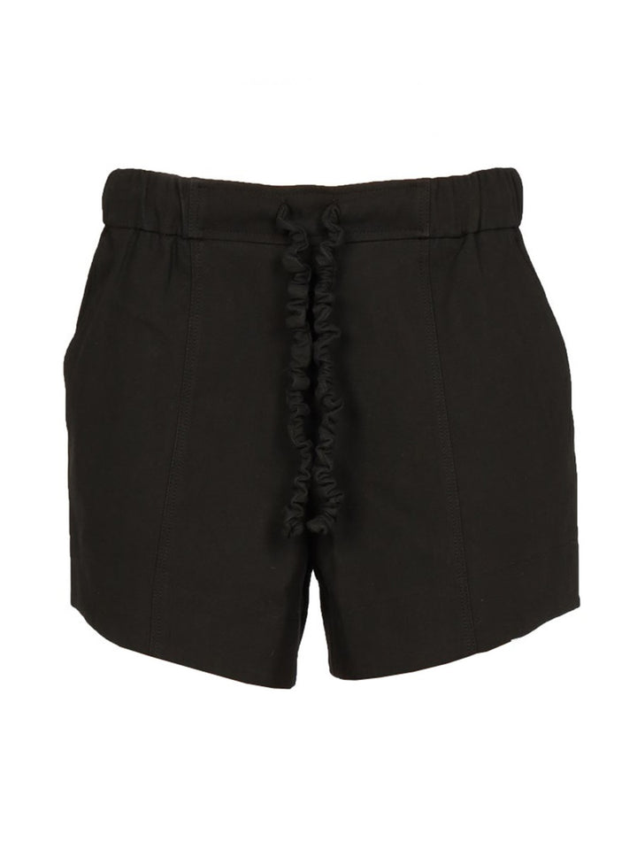 Ganni Shorts - Nero | Wanan Luxury