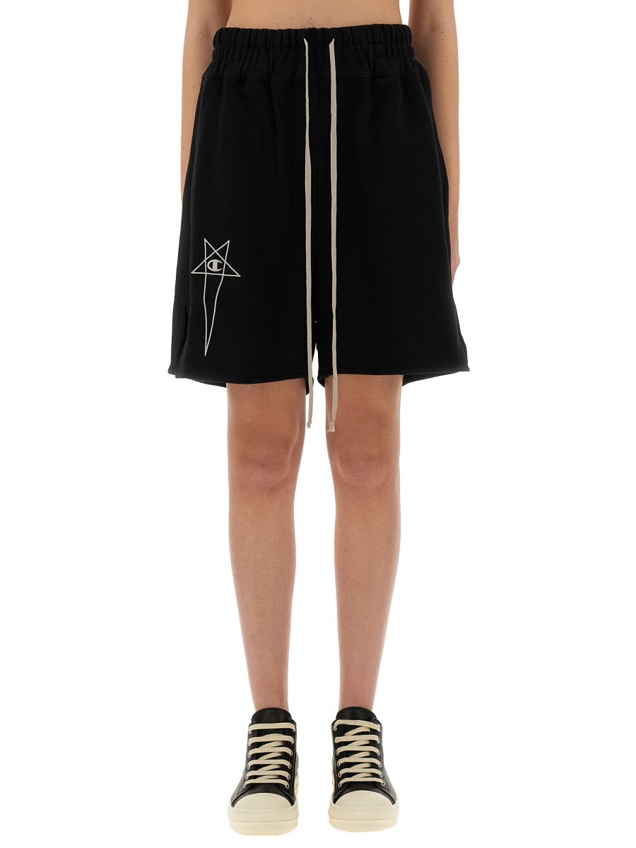 Rick Owens x Champion Shorts - Nero | Wanan Luxury