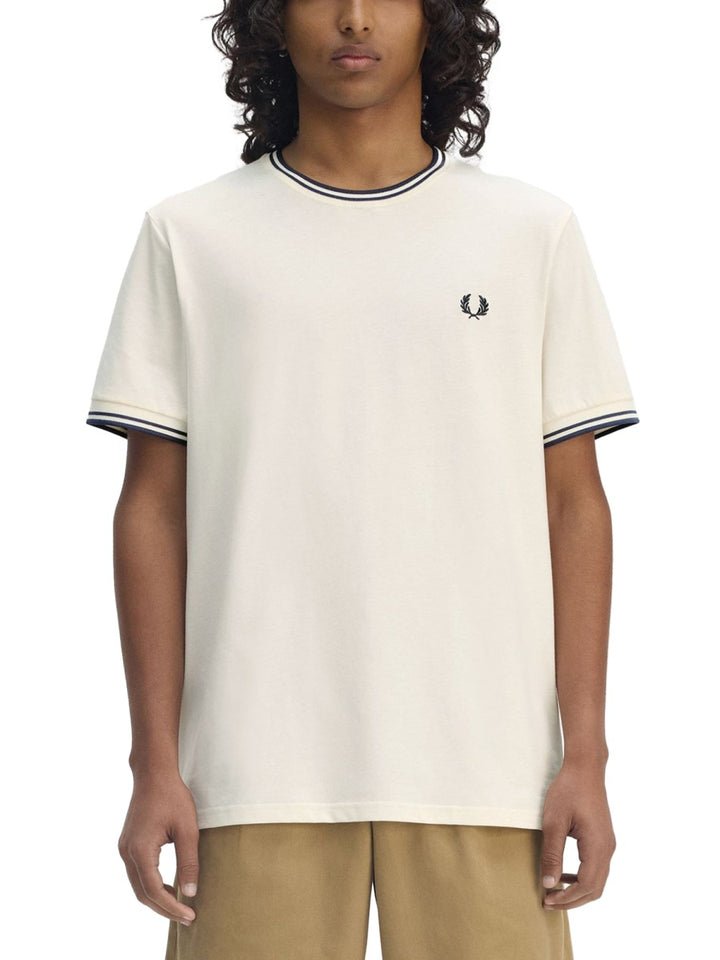 Fred Perry T shirt - Bianco | Wanan Luxury