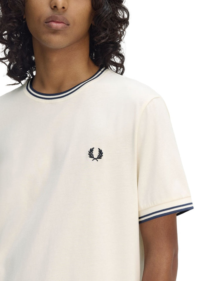 Fred Perry T shirt - Bianco | Wanan Luxury