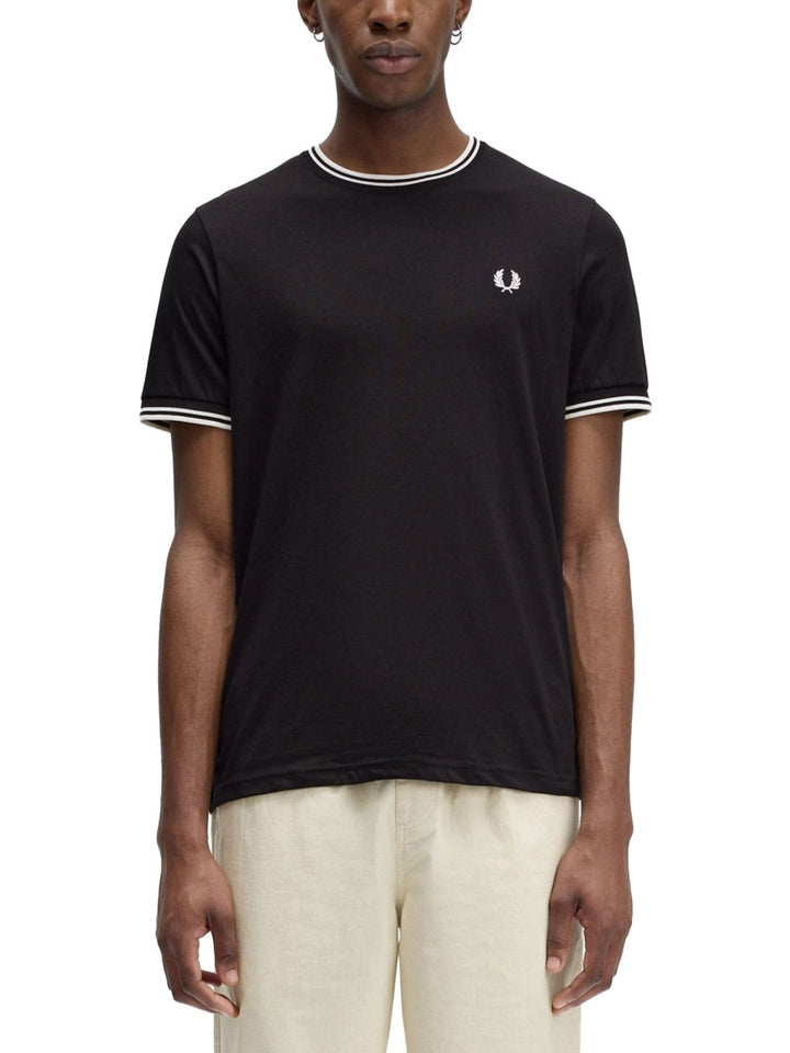 Fred Perry T shirt - Nero | Wanan Luxury