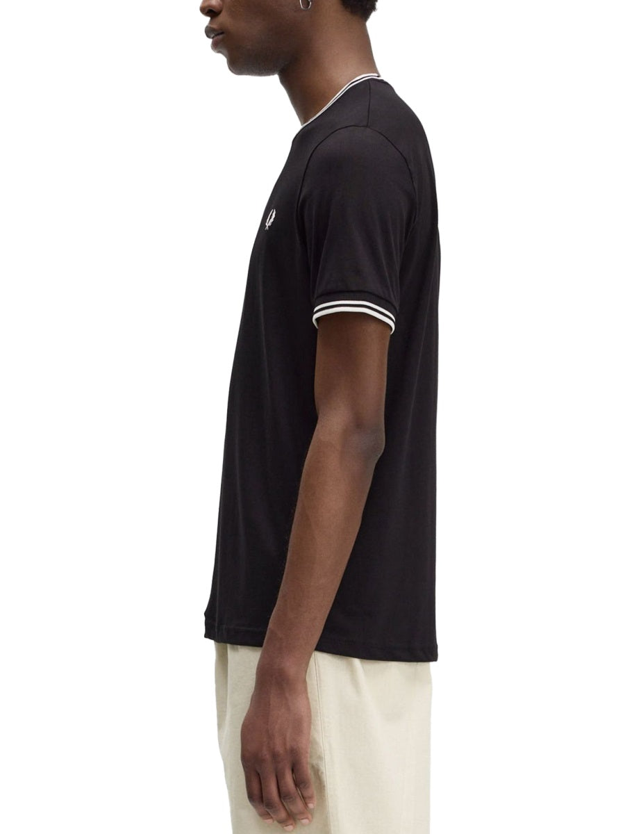 Fred Perry T shirt - Nero | Wanan Luxury