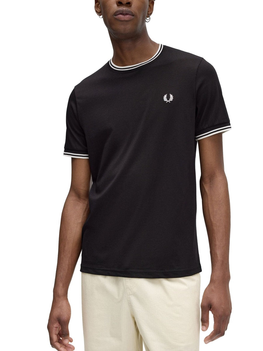 Fred Perry T shirt - Nero | Wanan Luxury