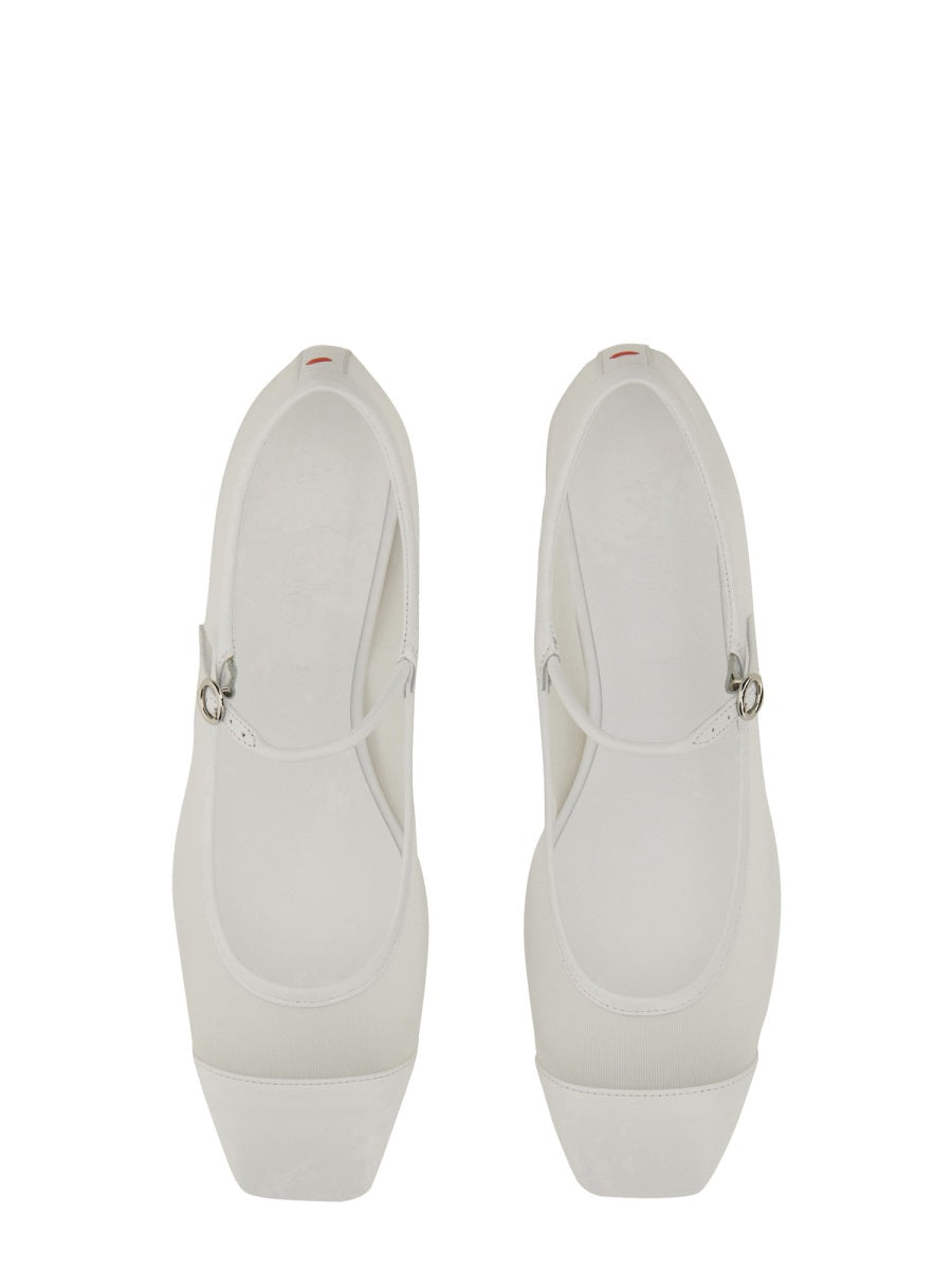 Aeyde Scarpe Basse - Bianco | Wanan Luxury
