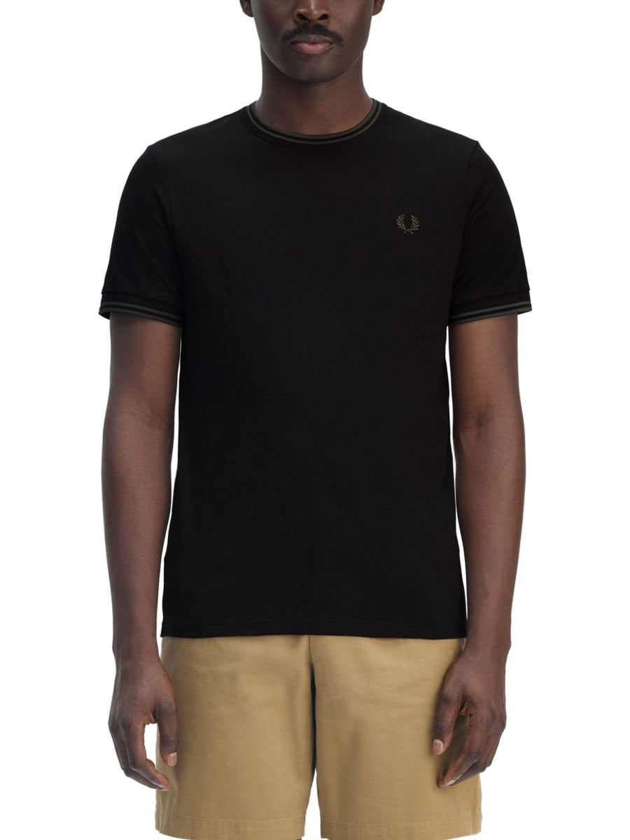 Fred Perry T shirt - Nero | Wanan Luxury