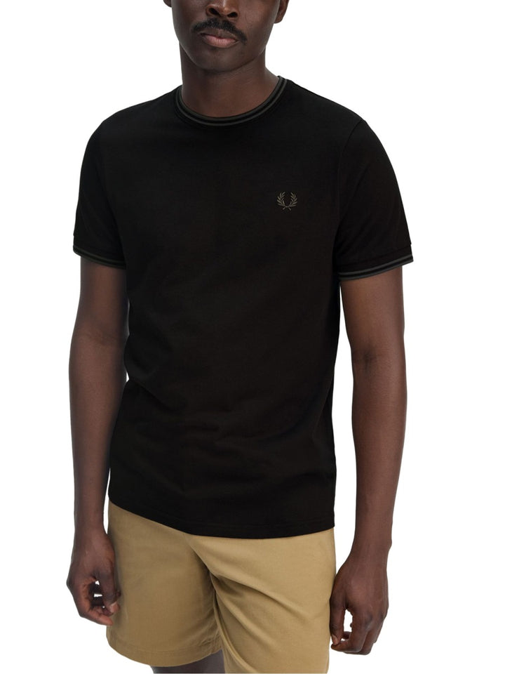 Fred Perry T shirt - Nero | Wanan Luxury