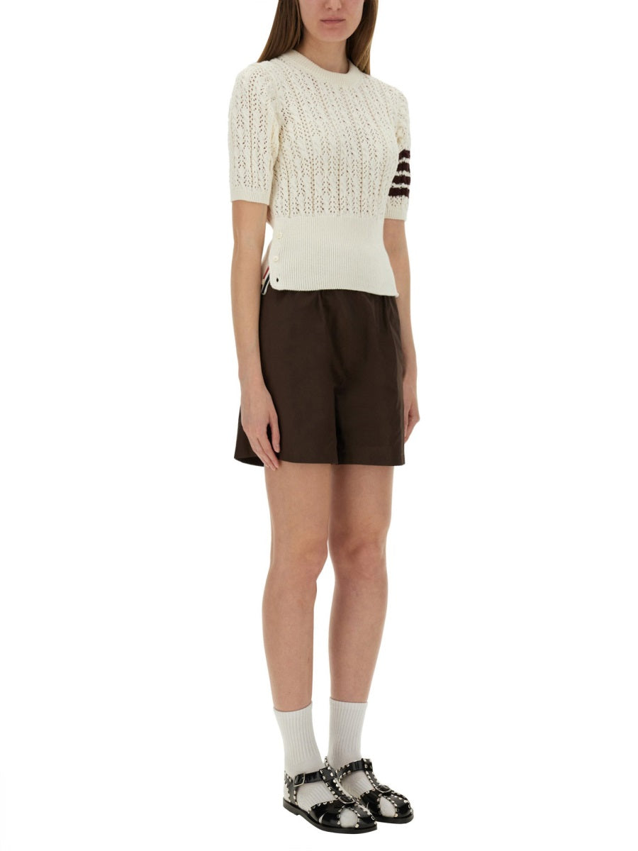 Thom Browne T shirt - Bianco | Wanan Luxury