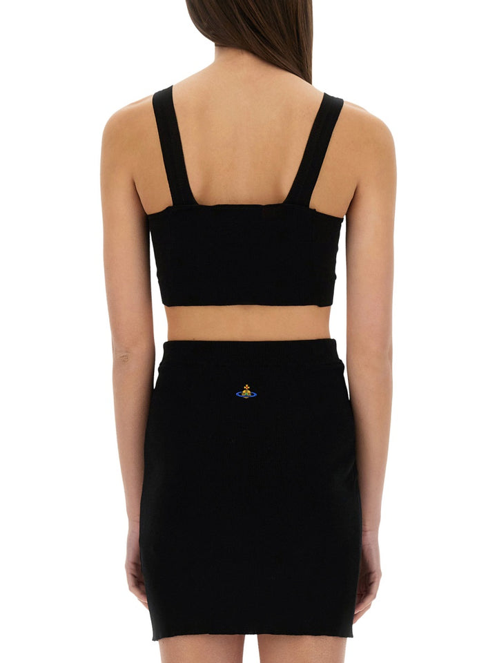 Vivienne Westwood Top - Nero | Wanan Luxury