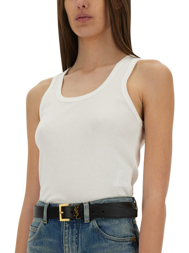 Saint Laurent Top - Bianco | Wanan Luxury