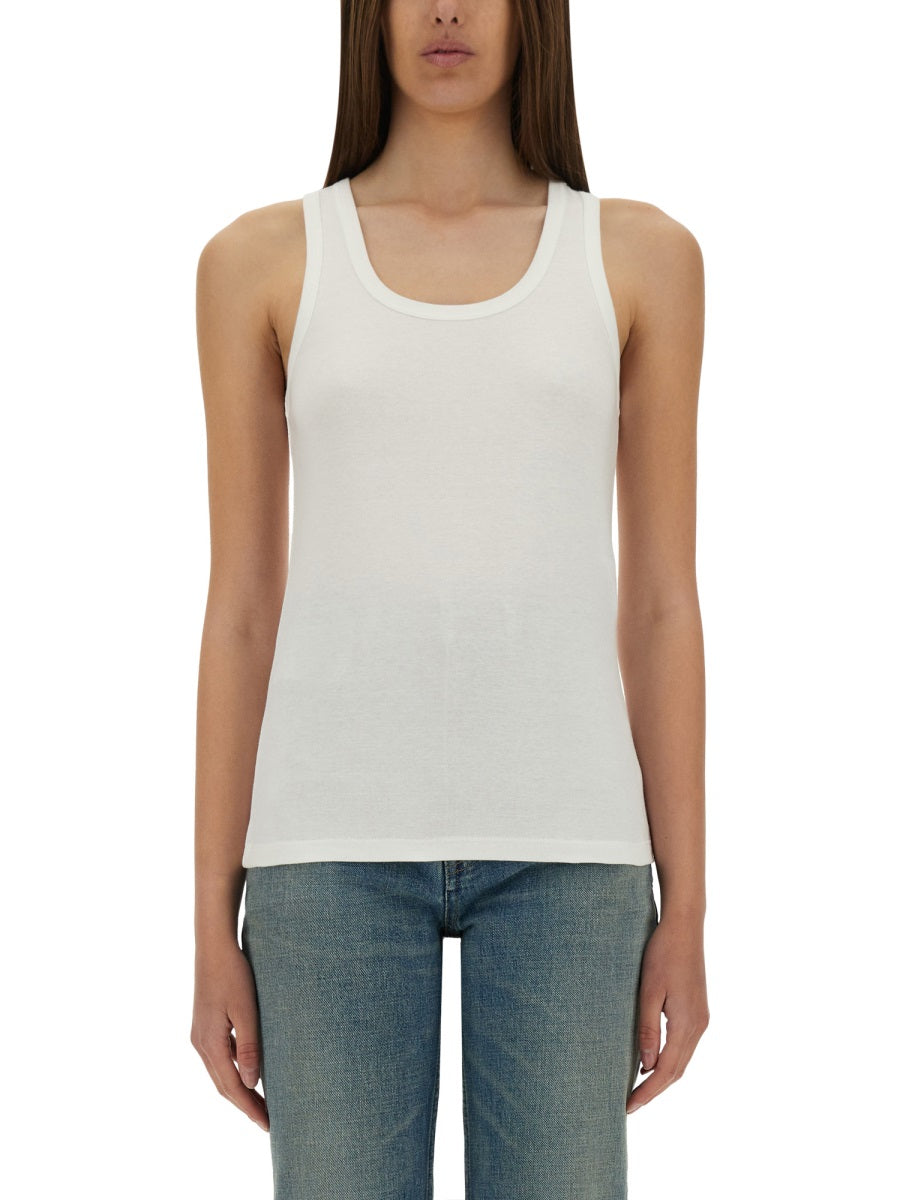 Saint Laurent Top - Bianco | Wanan Luxury
