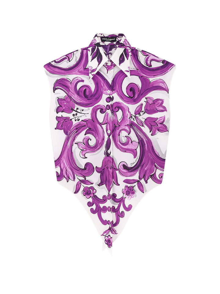 Dolce & Gabbana Shirts - MIX MAIOLICA VIOLA | d78588ccc2db807f8013d8c0f1f9e09dea74612c