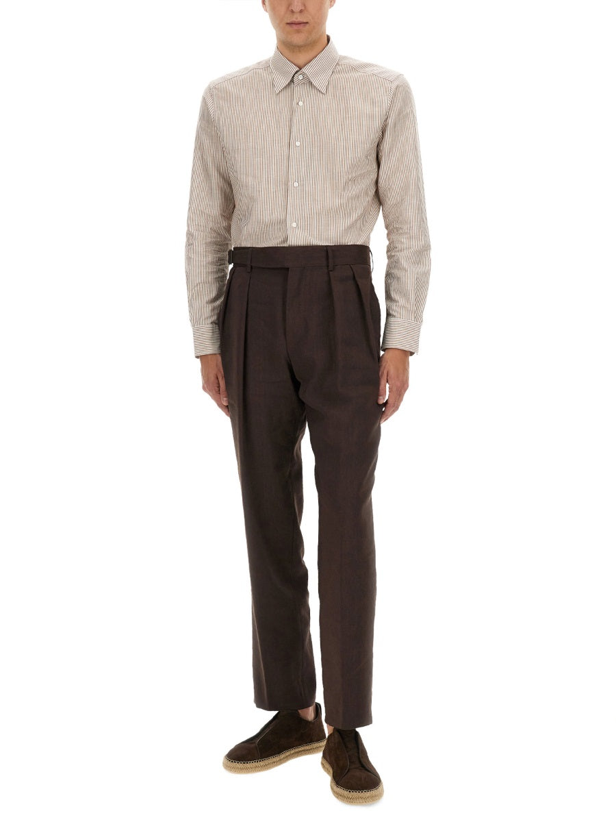 Boss Camel Pantaloni - Marrone | Wanan Luxury