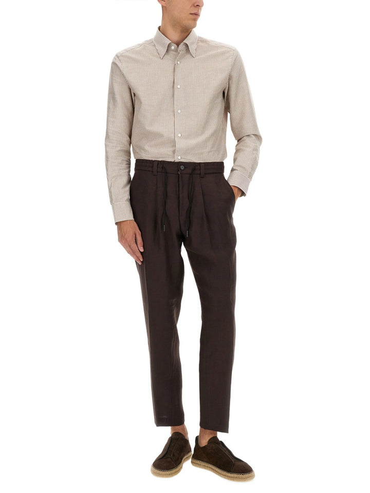 Boss Camel Pantaloni - Marrone | Wanan Luxury