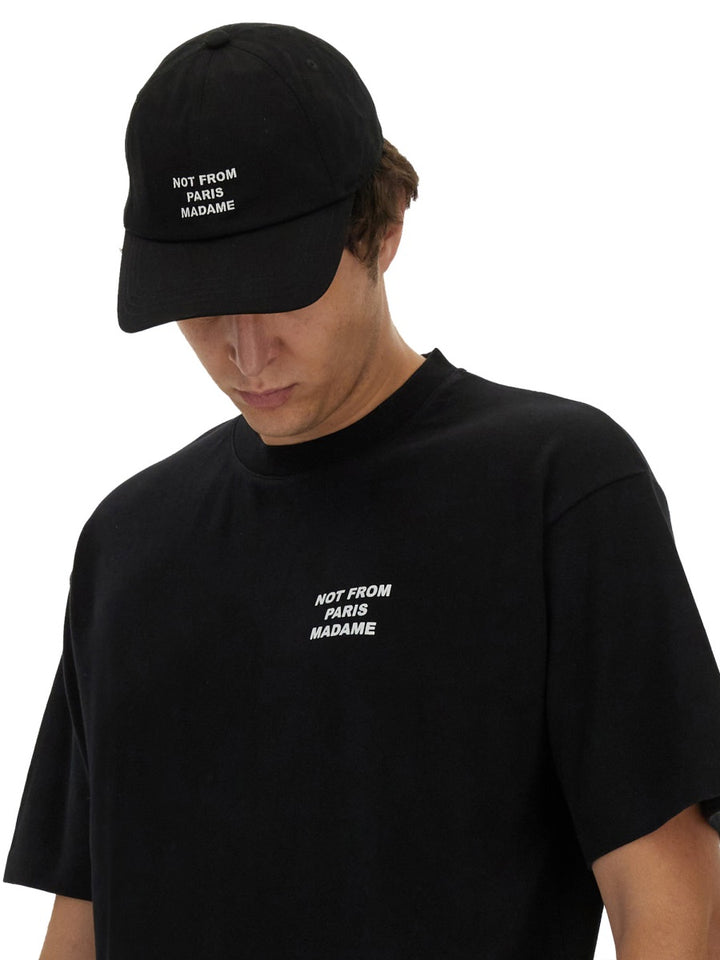 Drôle De Monsieur T shirt - Nero | Wanan Luxury