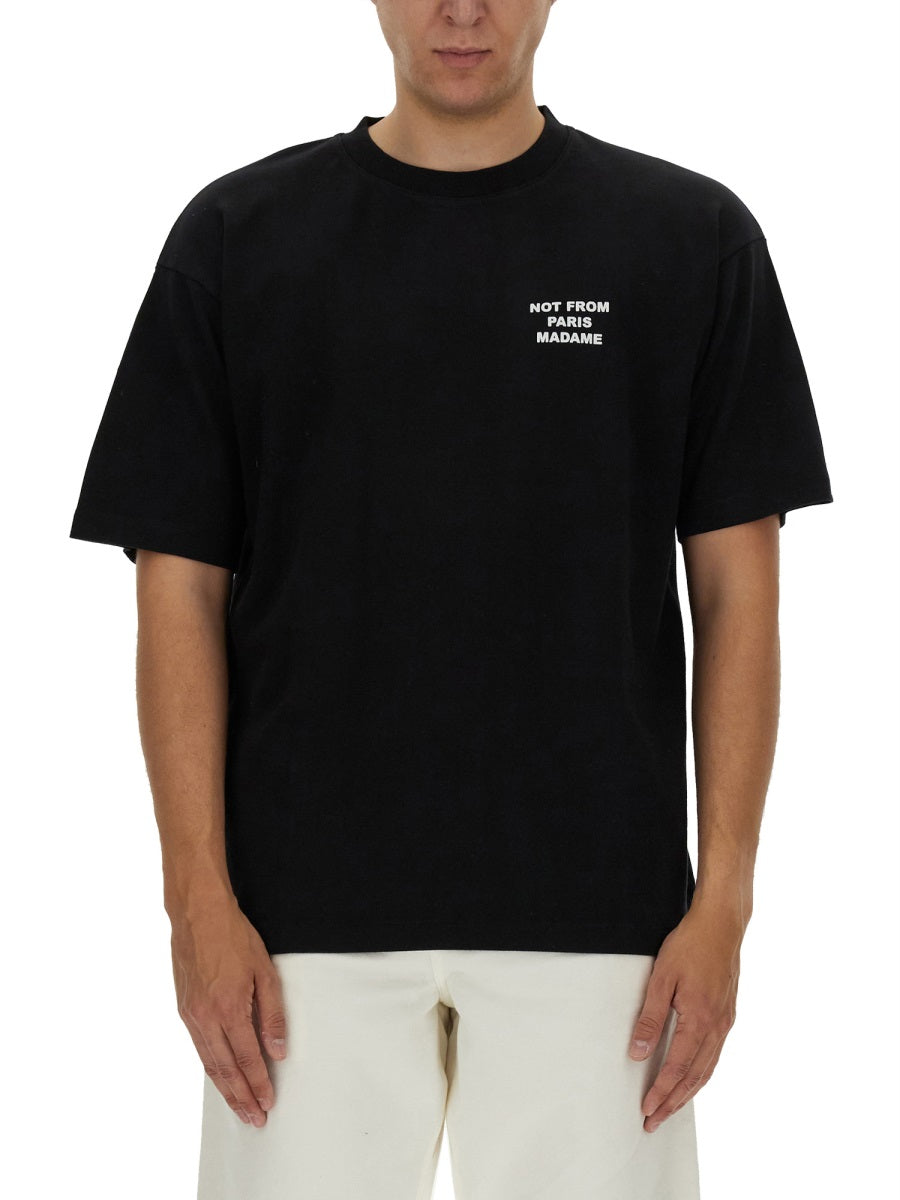 Drôle De Monsieur T shirt - Nero | Wanan Luxury