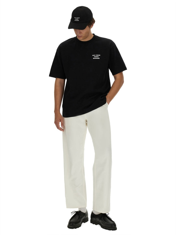 Drôle De Monsieur T shirt - Nero | Wanan Luxury