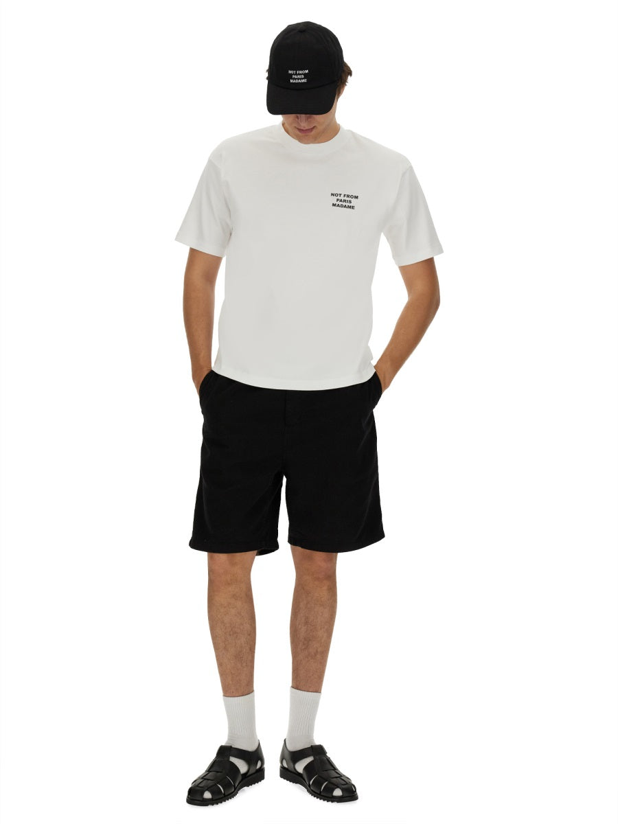 Drôle De Monsieur T shirt - Bianco | Wanan Luxury