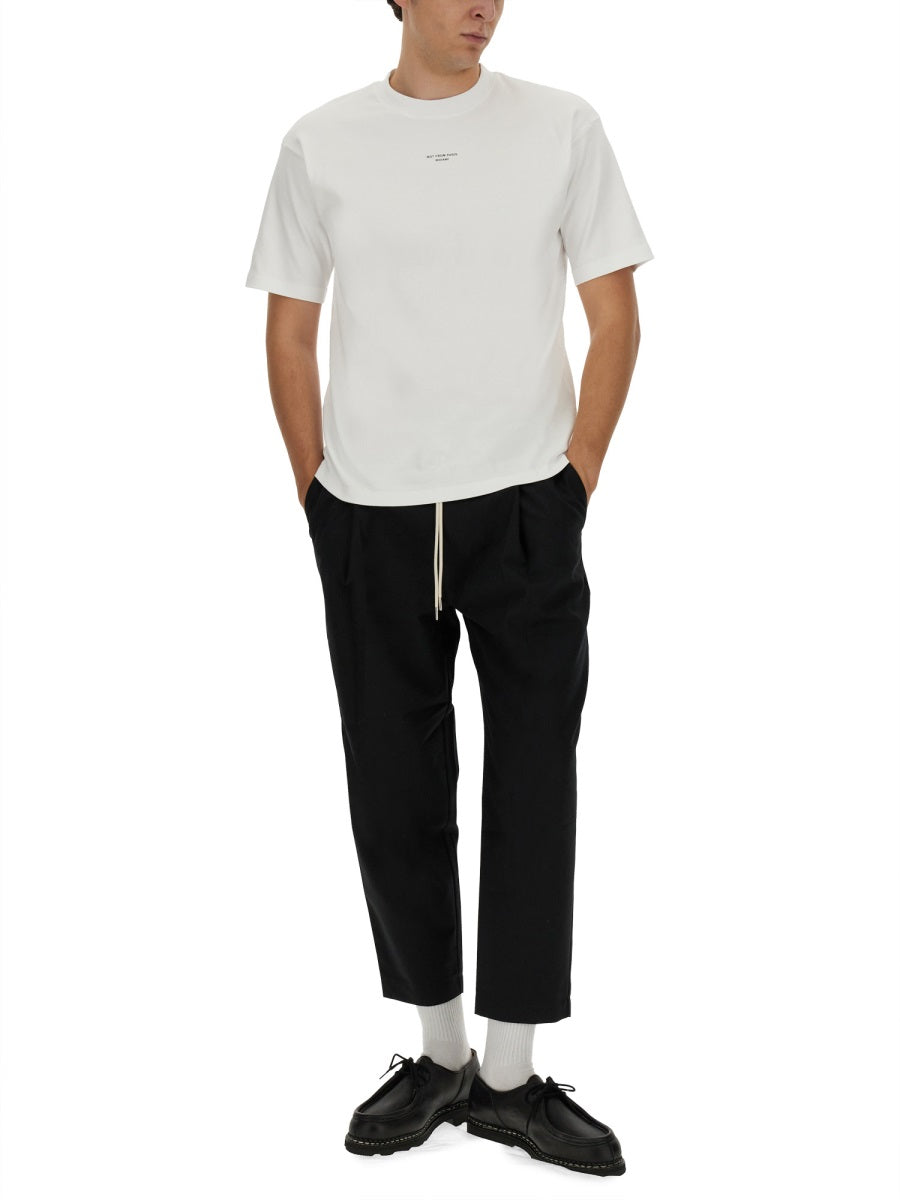 Drôle De Monsieur Pantaloni - Nero | Wanan Luxury