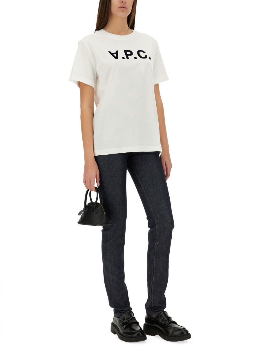 A.P.C. T shirt - Bianco | Wanan Luxury