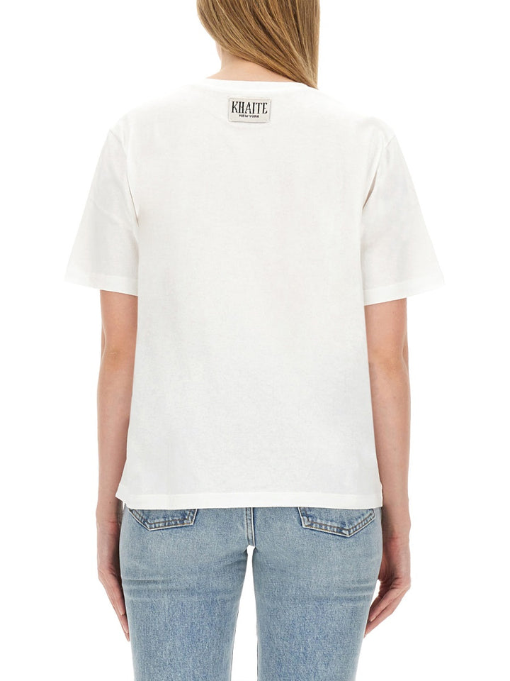 Khaite T shirt - Bianco | Wanan Luxury