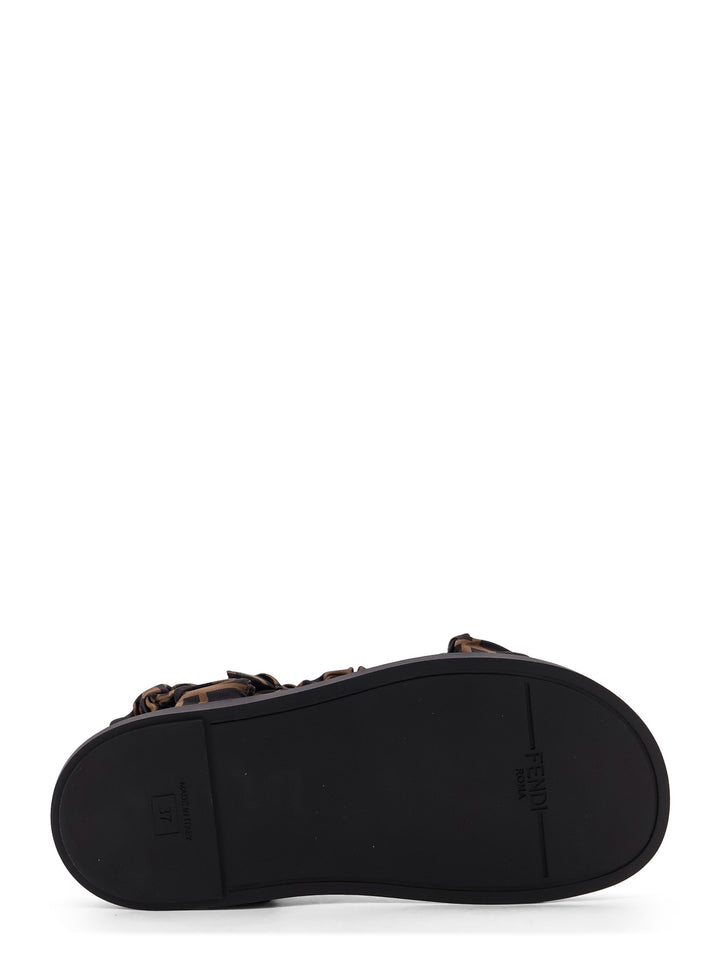 Fendi Sandals - TABACCO NERO | 56fa65d96a719566a880dae4f6eb9b114757bfdc