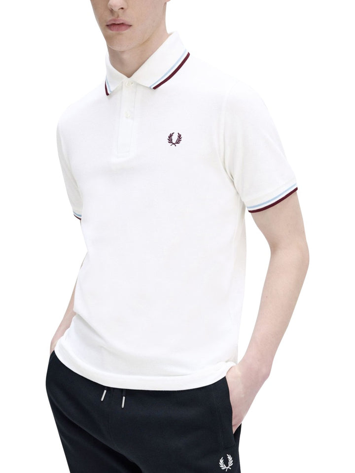 Fred Perry Polo - Bianco | Wanan Luxury