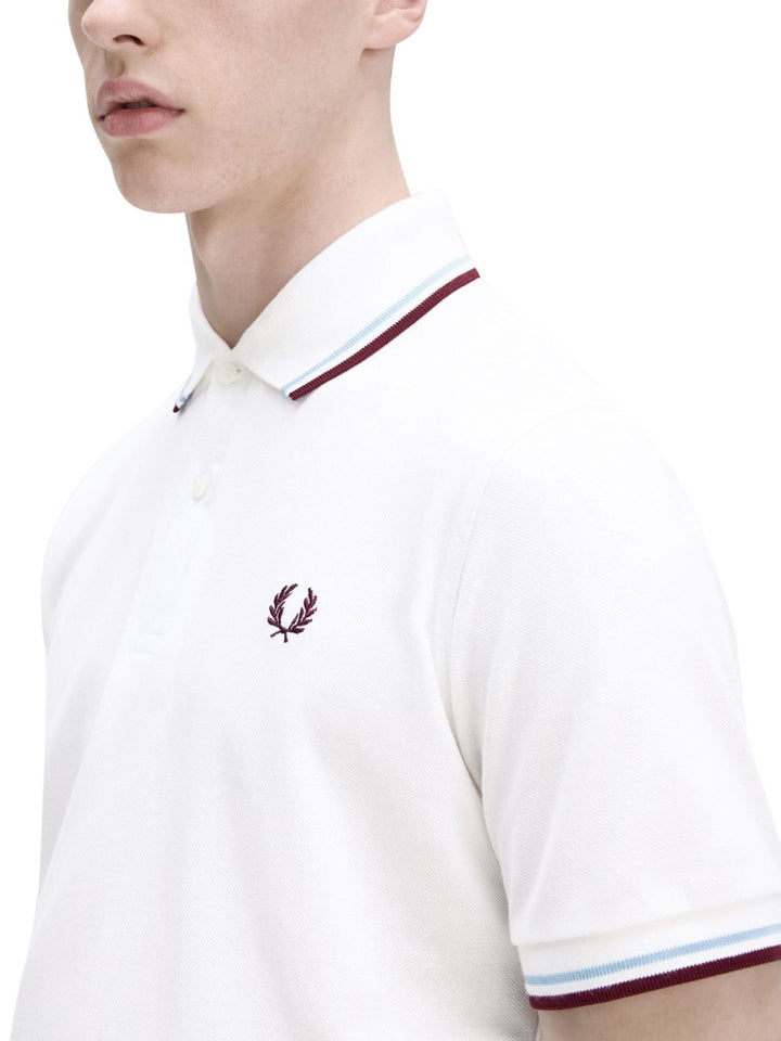 Fred Perry Polo - Bianco | Wanan Luxury