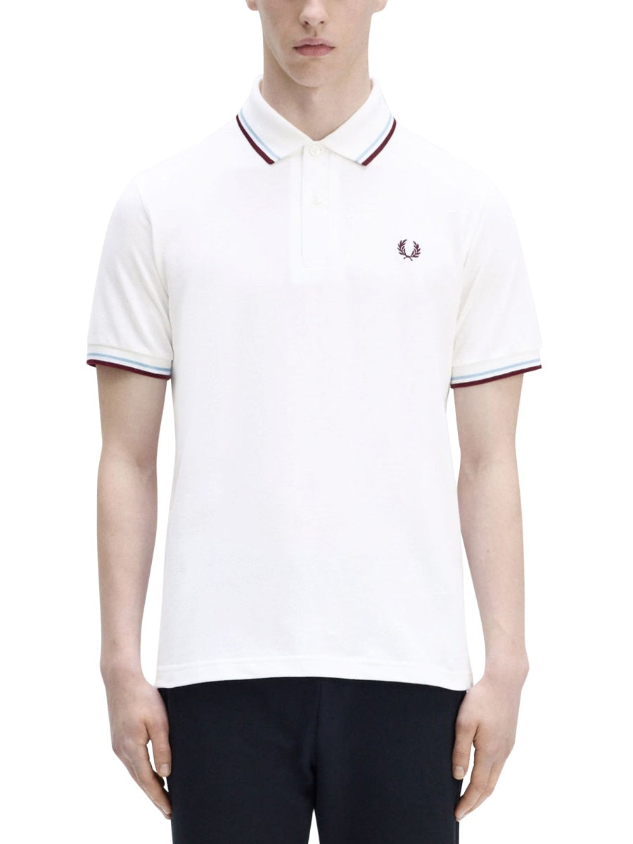 Fred Perry Polo - Bianco | Wanan Luxury