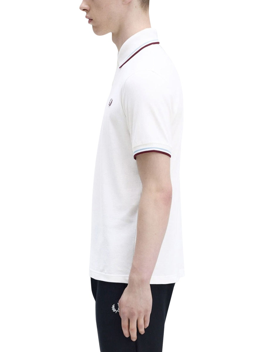 Fred Perry Polo - Bianco | Wanan Luxury