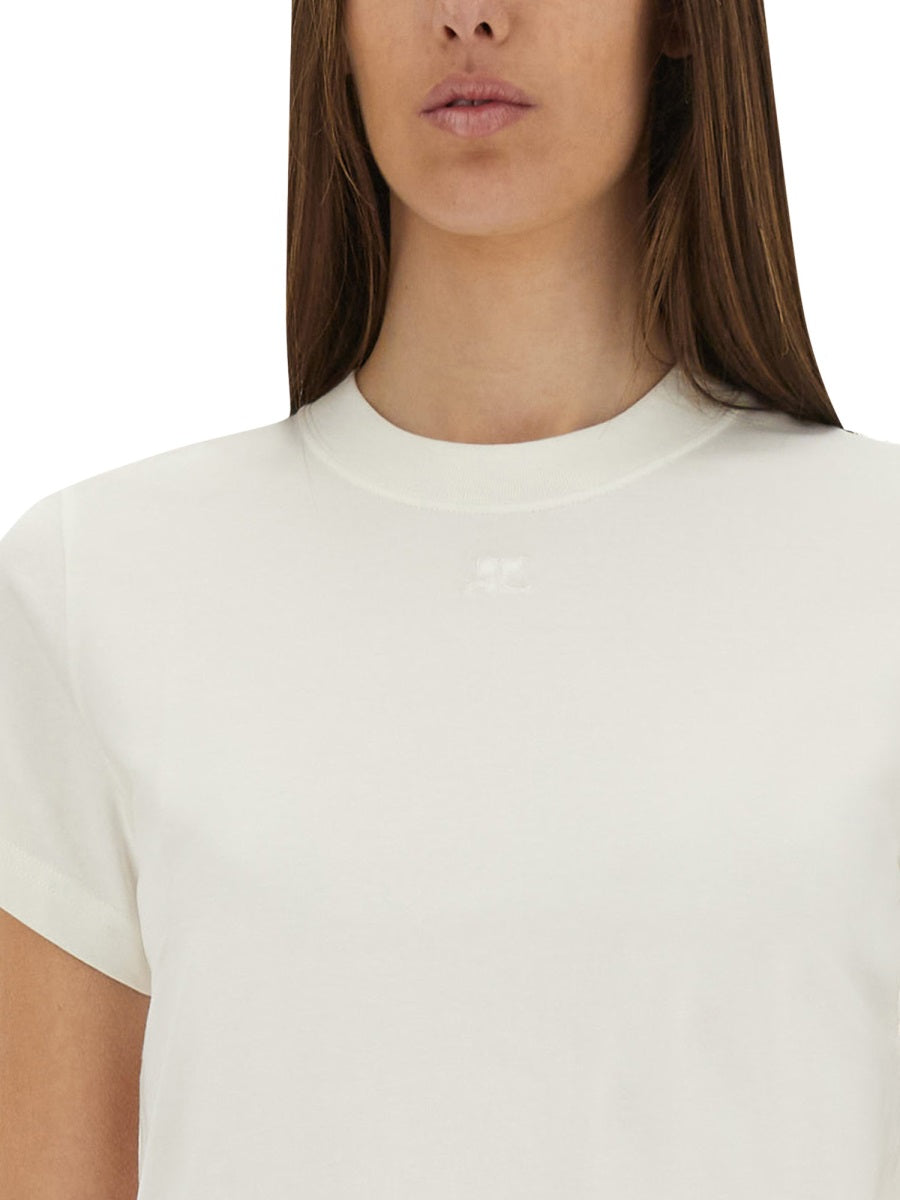 Courrèges T shirt - Bianco | Wanan Luxury