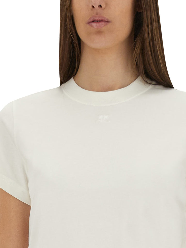 Courrèges T shirt - Bianco | Wanan Luxury