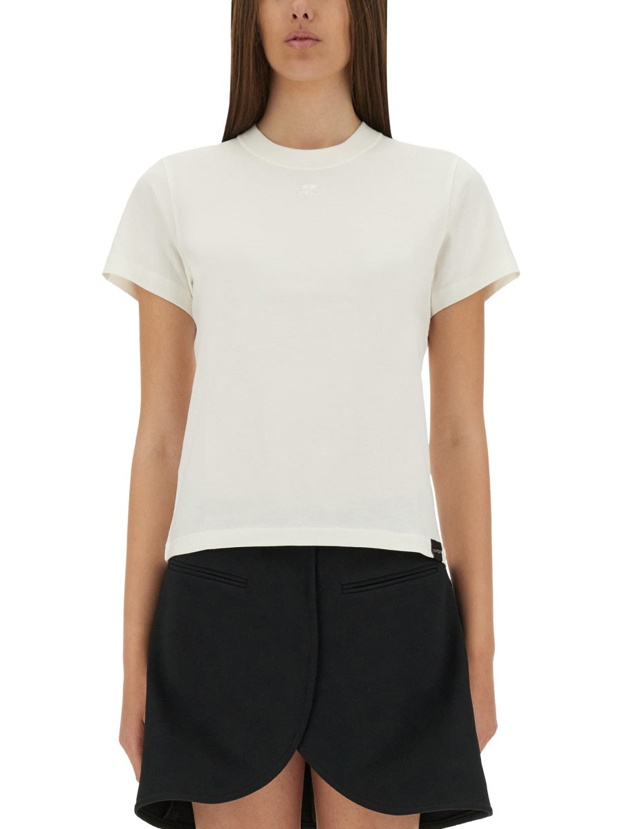 Courrèges T shirt - Bianco | Wanan Luxury