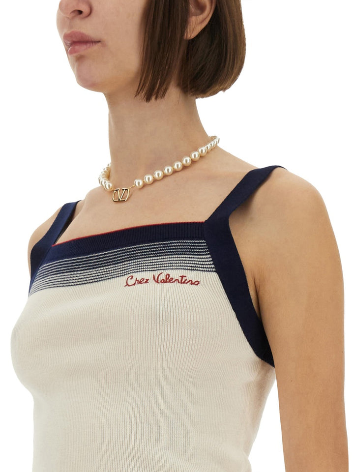 Valentino Garavani Top - Bianco | Wanan Luxury