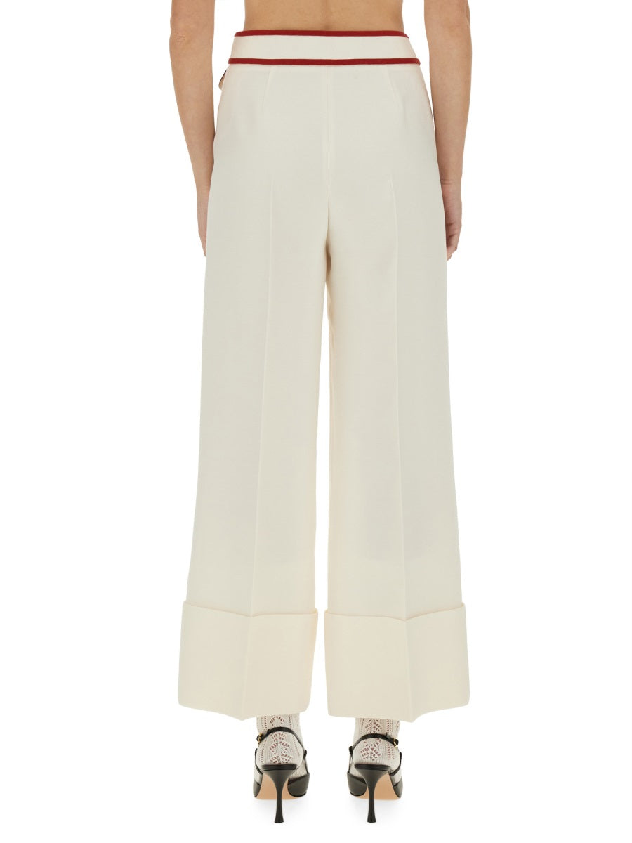 Valentino Garavani Pantaloni - Bianco | Wanan Luxury