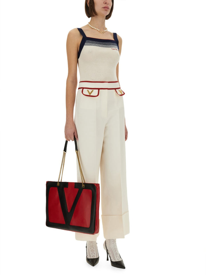 Valentino Garavani Pantaloni - Bianco | Wanan Luxury
