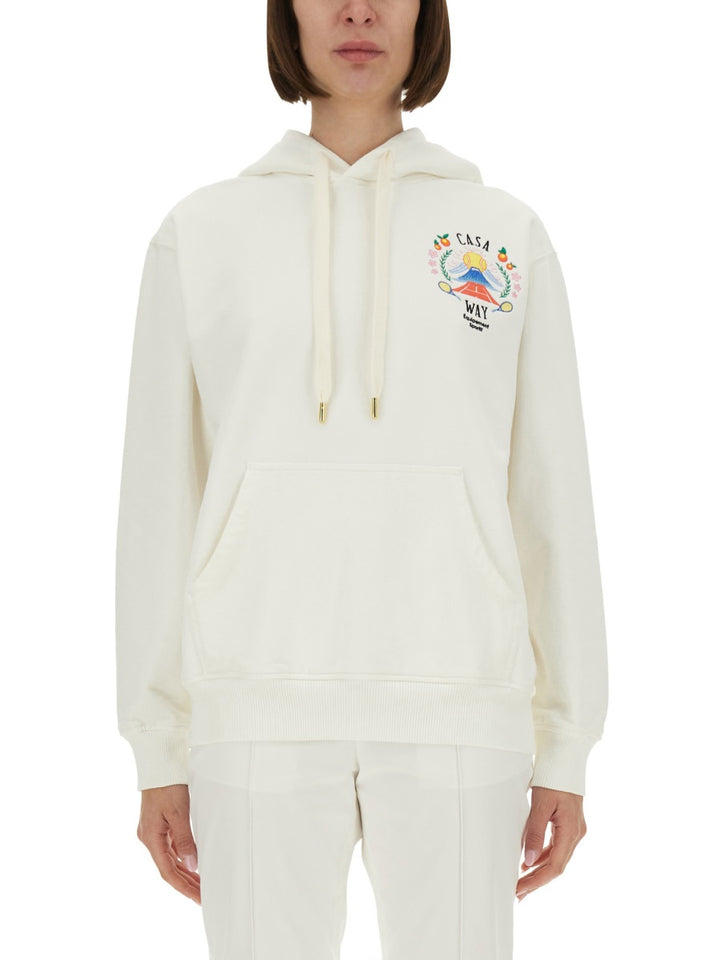 Casablanca Felpe - Bianco | Wanan Luxury