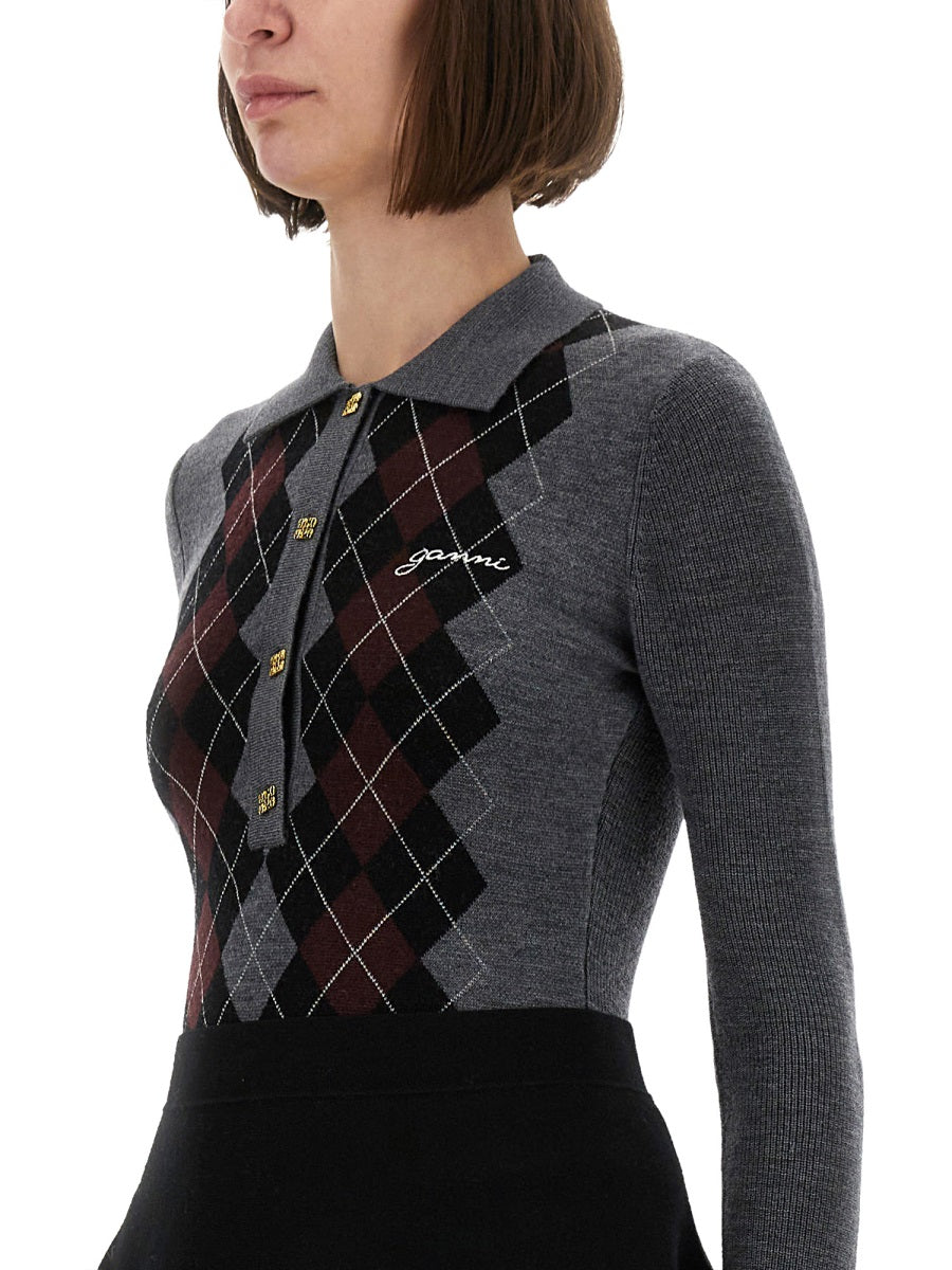 Ganni Maglioni - Grigio | Wanan Luxury